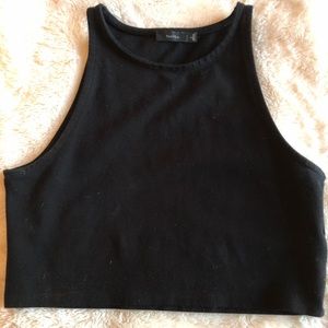 Talula Crop Top Black